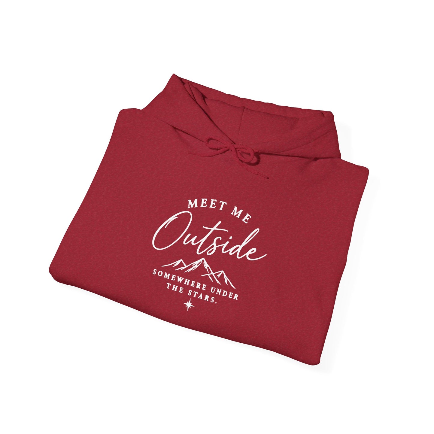 Meet Me Outside Graphic Hoodie – Outdoor Adventure Sweatshirt