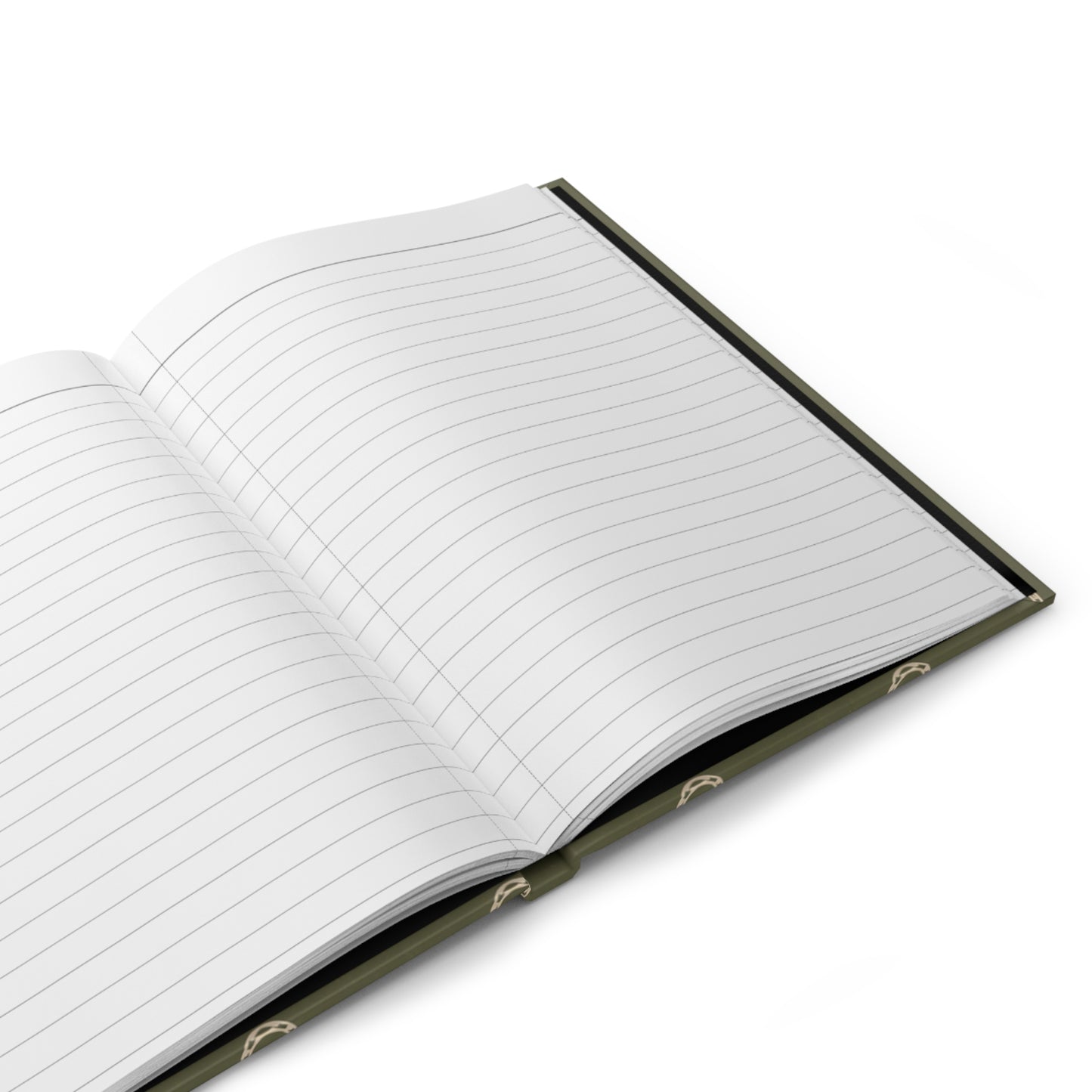 Lucky Olive Hardcover Journal – Lined Horseshoe Notebook