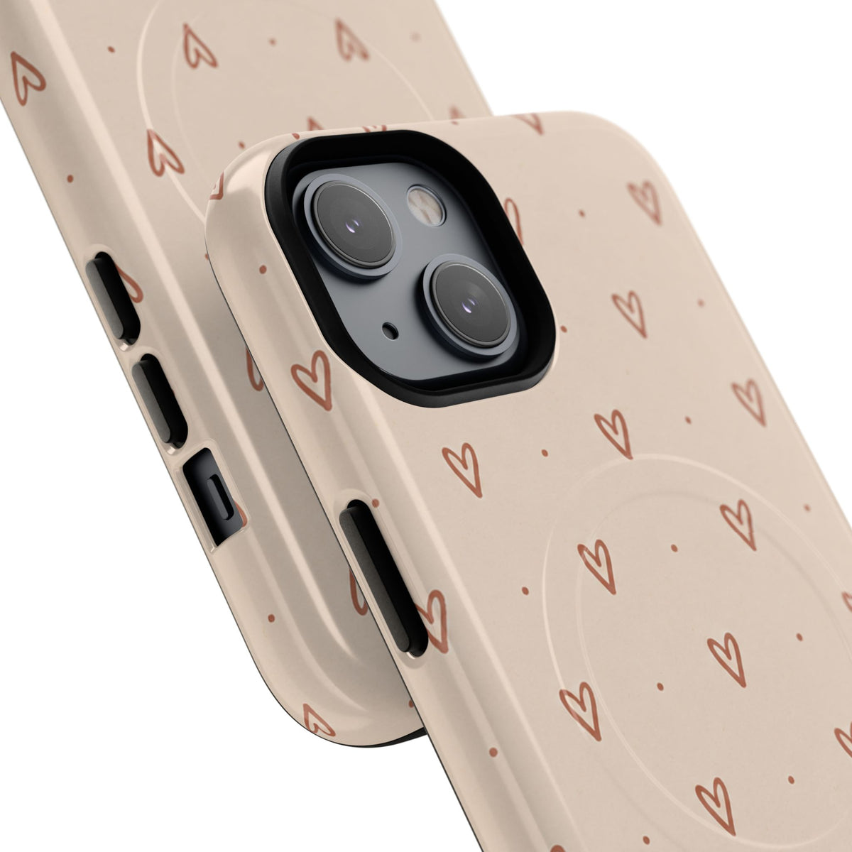 Little Sweet Hearts Magnetic Protective Phone Case – Tough Dual-Layer Cover