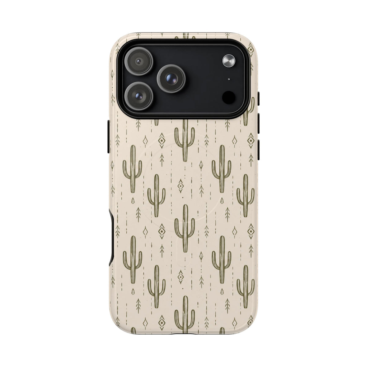 Desert Rhythm Magnetic Protective Phone Case – Tough Dual-Layer Cover