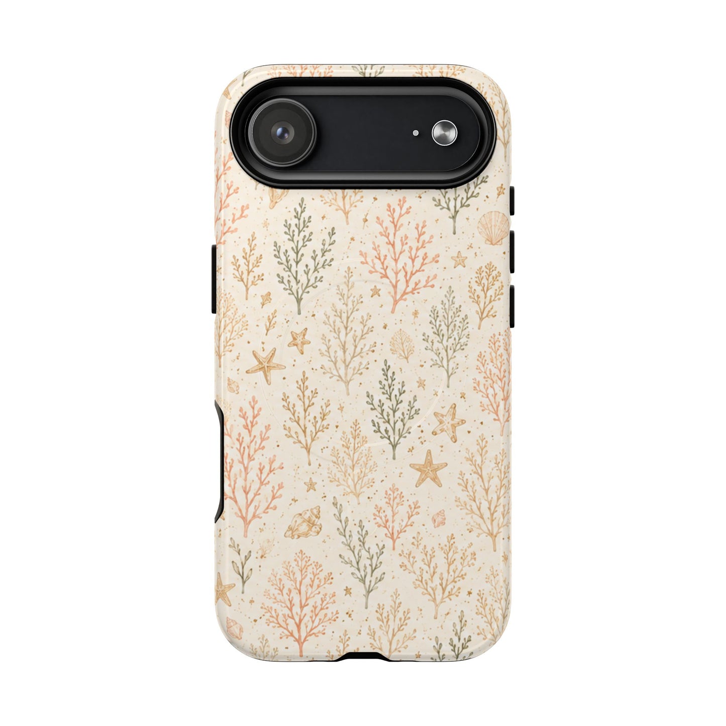 Coral Garden Magnetic Protective Phone Case – Tough Dual-Layer Cover