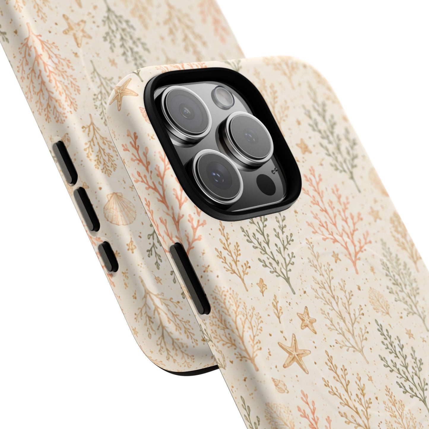 Coral Garden Magnetic Protective Phone Case – Tough Dual-Layer Cover