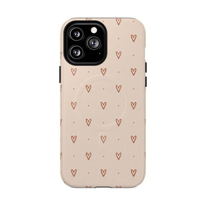 Little Sweet Hearts Magnetic Protective Phone Case – Tough Dual-Layer Cover