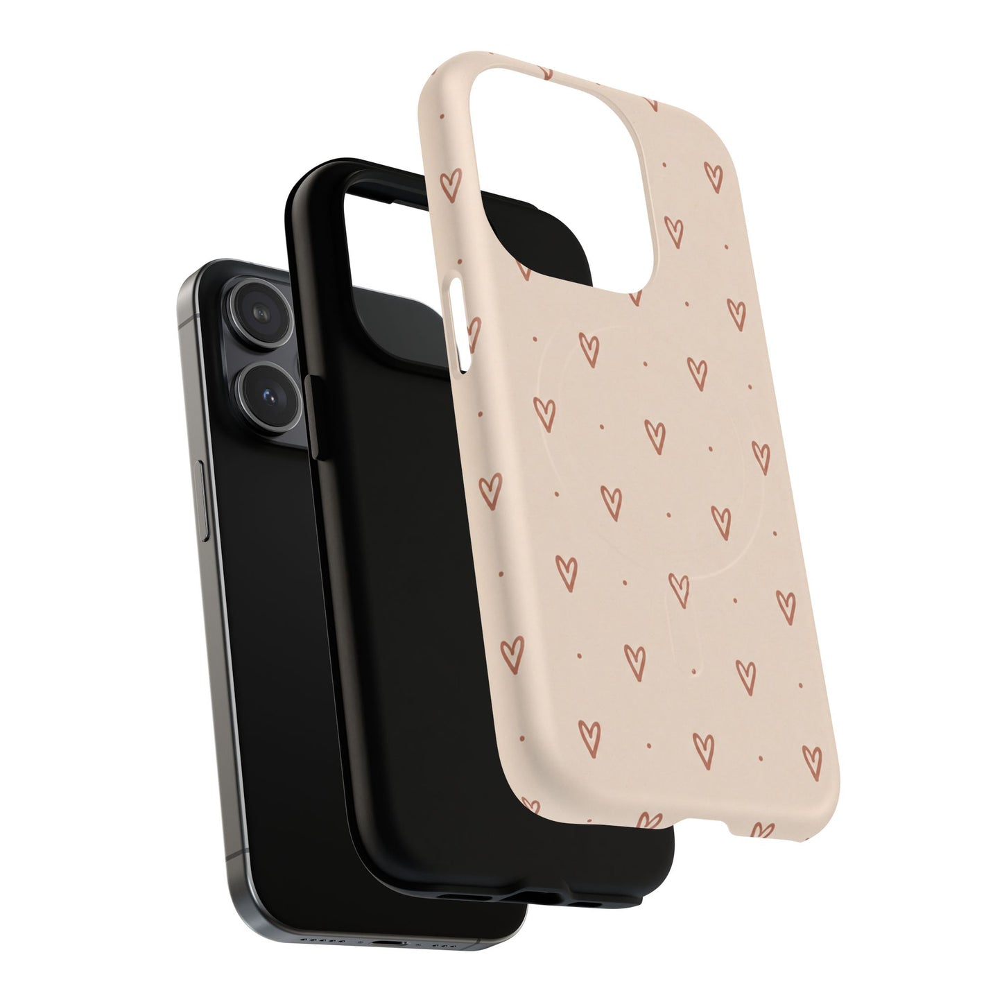 Little Sweet Hearts Magnetic Protective Phone Case – Tough Dual-Layer Cover