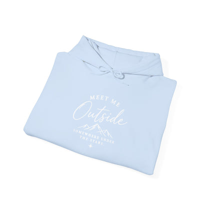 Meet Me Outside Graphic Hoodie – Outdoor Adventure Sweatshirt