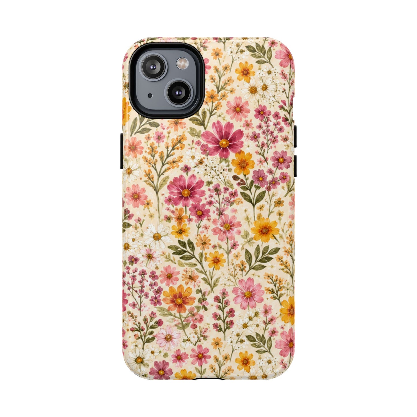 Wildflower Meadow Magnetic Protective Phone Case – Tough Dual-Layer Cover