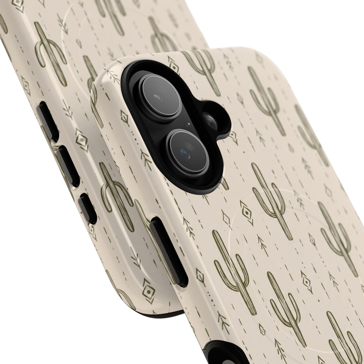 Desert Rhythm Magnetic Protective Phone Case – Tough Dual-Layer Cover