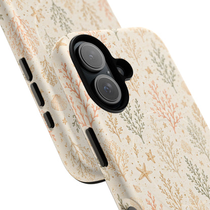 Coral Garden Magnetic Protective Phone Case – Tough Dual-Layer Cover