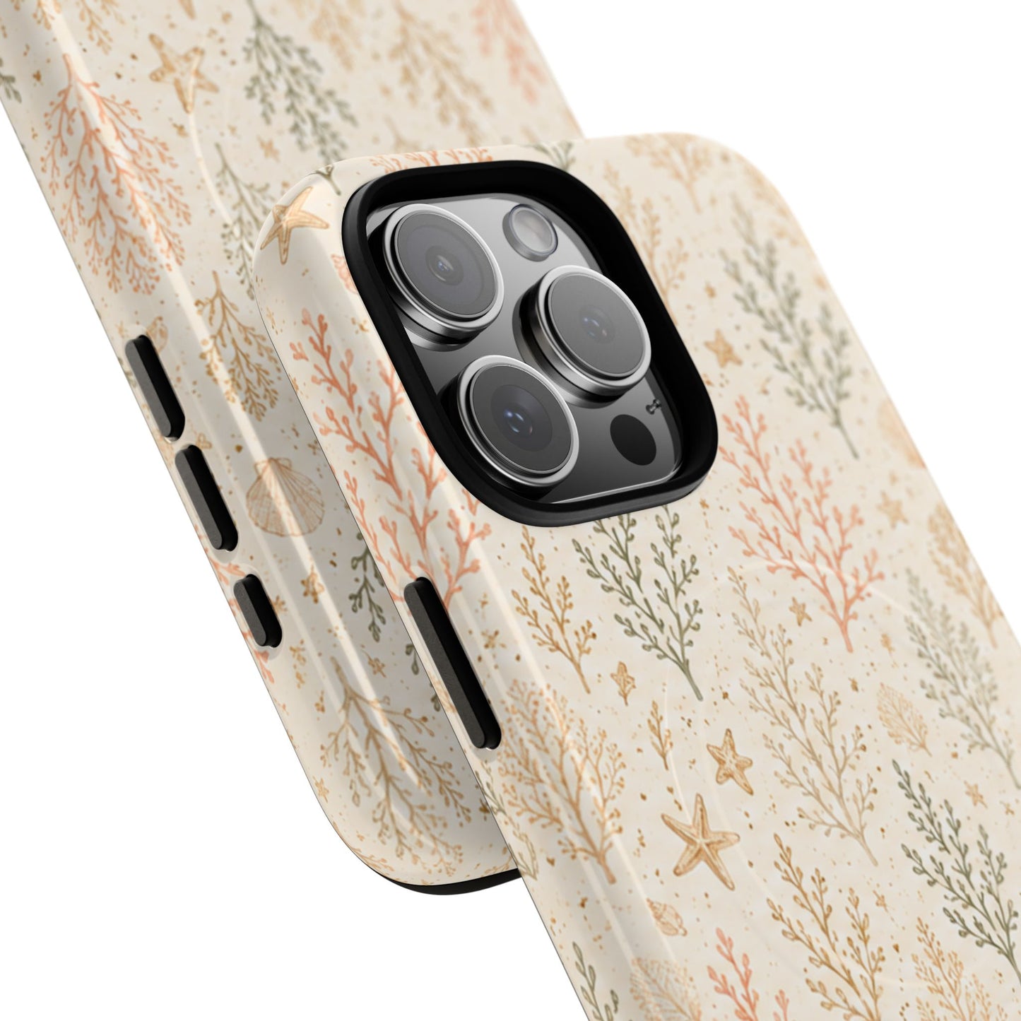 Coral Garden Magnetic Protective Phone Case – Tough Dual-Layer Cover