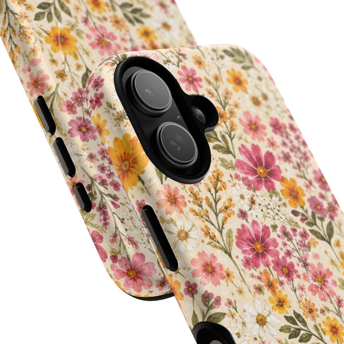 Wildflower Meadow Magnetic Protective Phone Case – Tough Dual-Layer Cover
