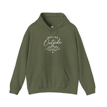 Meet Me Outside Graphic Hoodie – Outdoor Adventure Sweatshirt