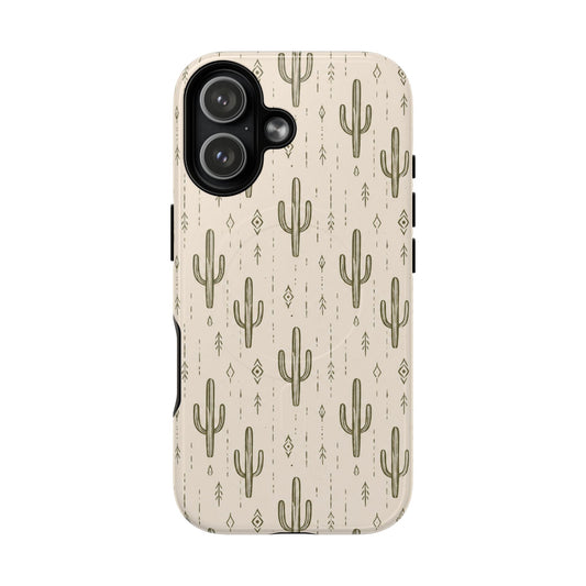 Desert Rhythm Magnetic Protective Phone Case – Tough Dual-Layer Cover