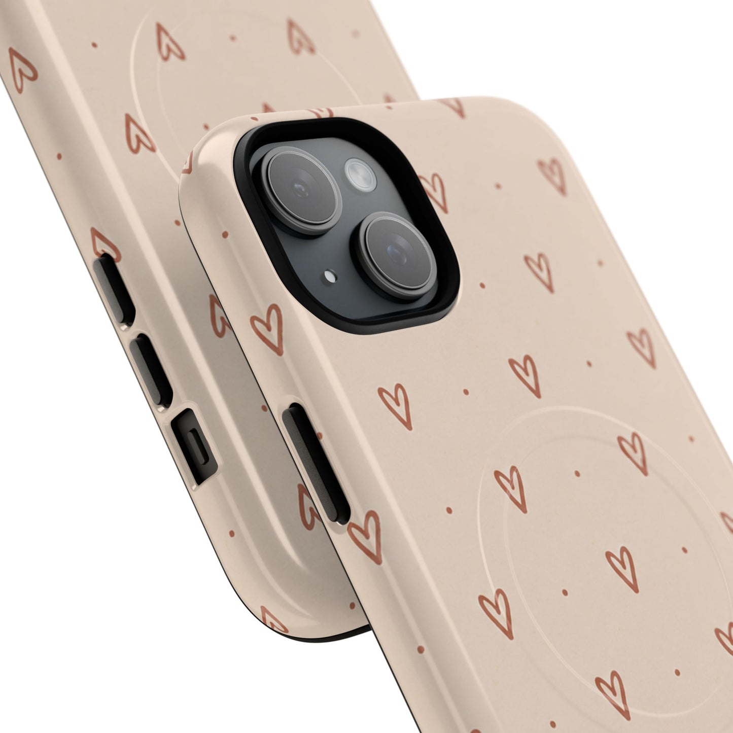 Little Sweet Hearts Magnetic Protective Phone Case – Tough Dual-Layer Cover
