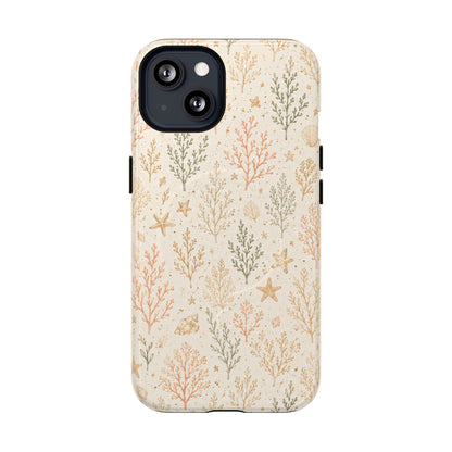 Coral Garden Magnetic Protective Phone Case – Tough Dual-Layer Cover