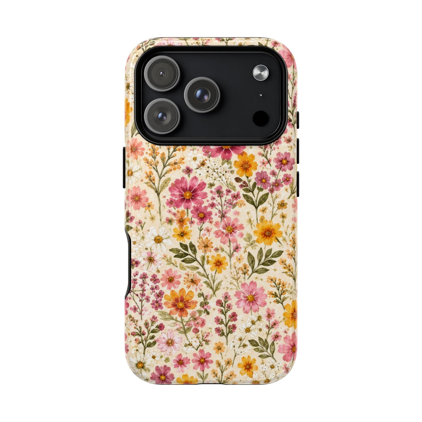 Wildflower Meadow Magnetic Protective Phone Case – Tough Dual-Layer Cover