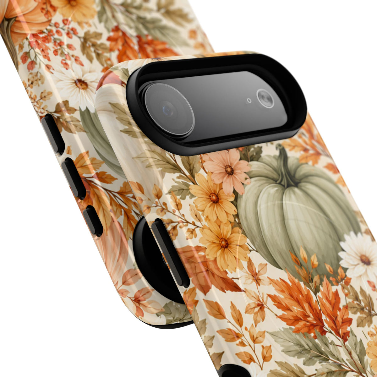 Harvest Bloom Magnetic Protective Phone Case – Tough Dual-Layer Cover