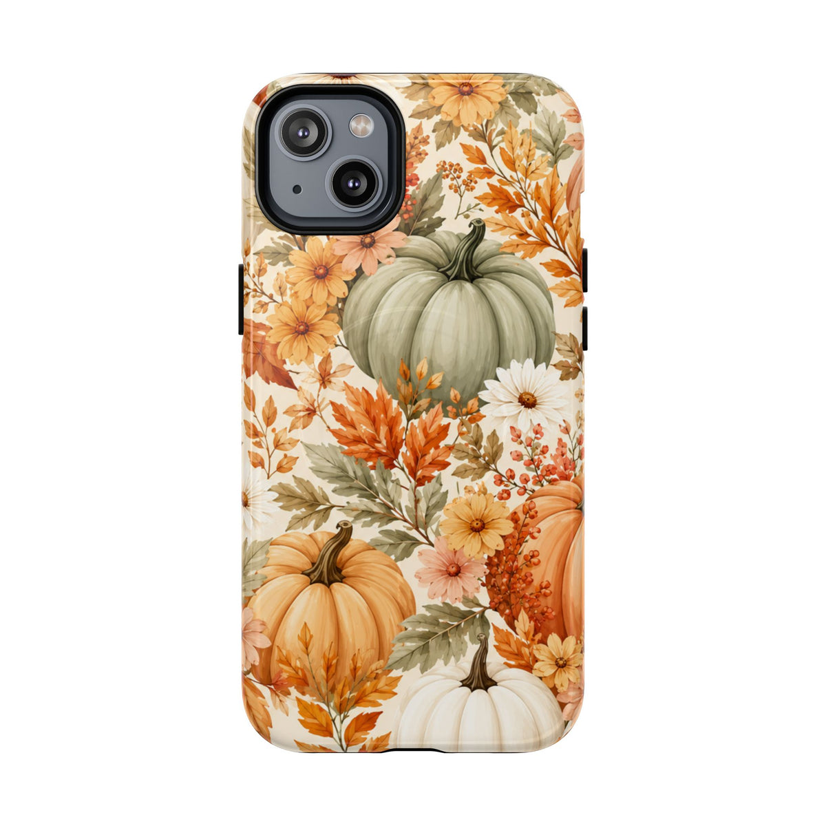 Harvest Bloom Magnetic Protective Phone Case – Tough Dual-Layer Cover