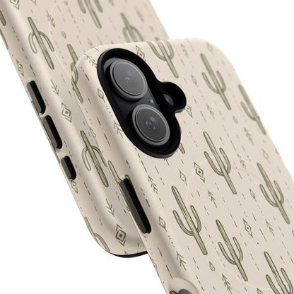 Desert Rhythm Magnetic Protective Phone Case – Tough Dual-Layer Cover