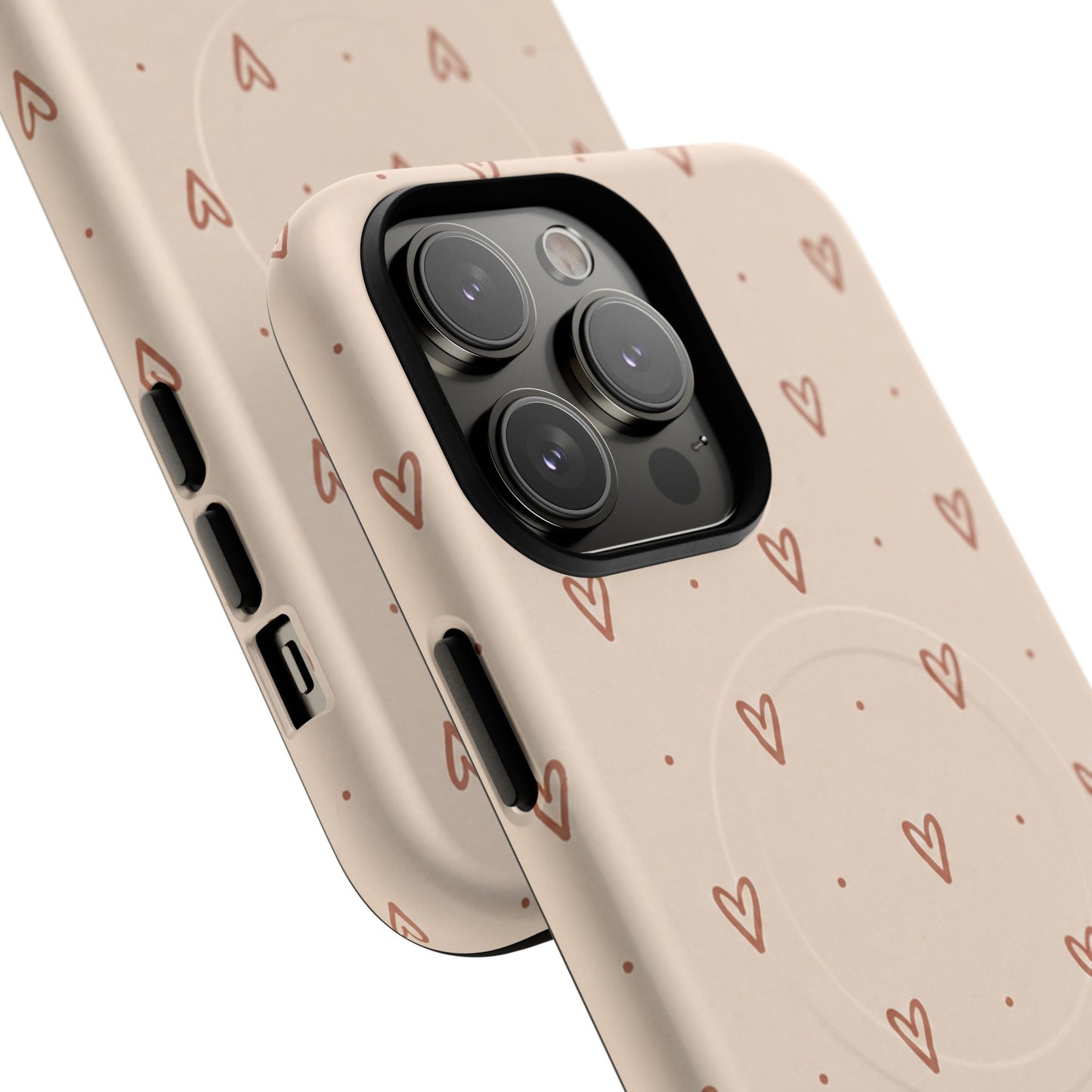 Little Sweet Hearts Magnetic Protective Phone Case – Tough Dual-Layer Cover