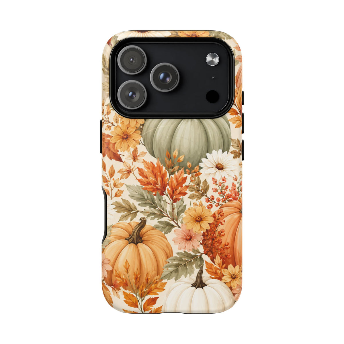 Harvest Bloom Magnetic Protective Phone Case – Tough Dual-Layer Cover