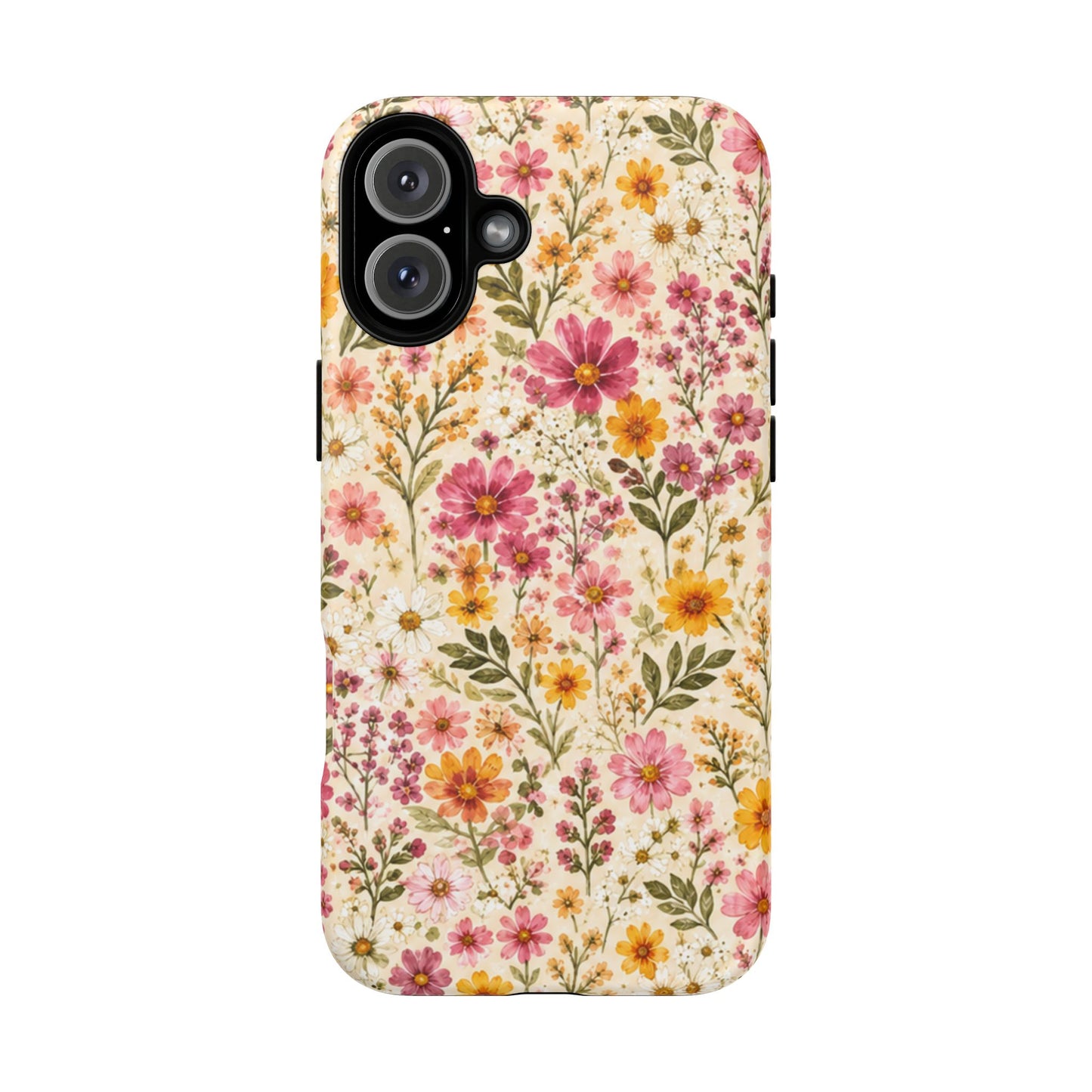 Wildflower Meadow Magnetic Protective Phone Case – Tough Dual-Layer Cover