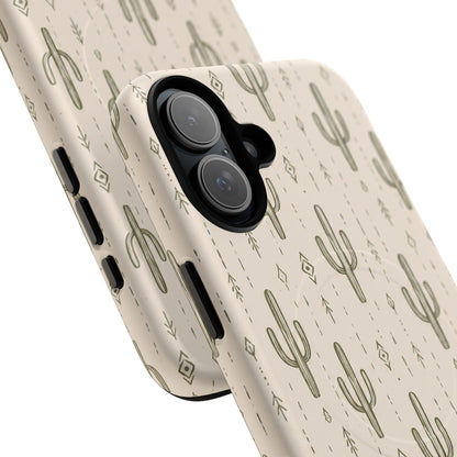 Desert Rhythm Magnetic Protective Phone Case – Tough Dual-Layer Cover