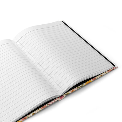 Wildflower Meadow Hardcover Journal – Lined Floral Notebook
