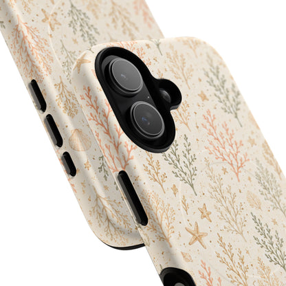 Coral Garden Magnetic Protective Phone Case – Tough Dual-Layer Cover