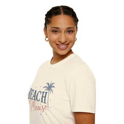 Beach Please | Palm Tree Summer Tee