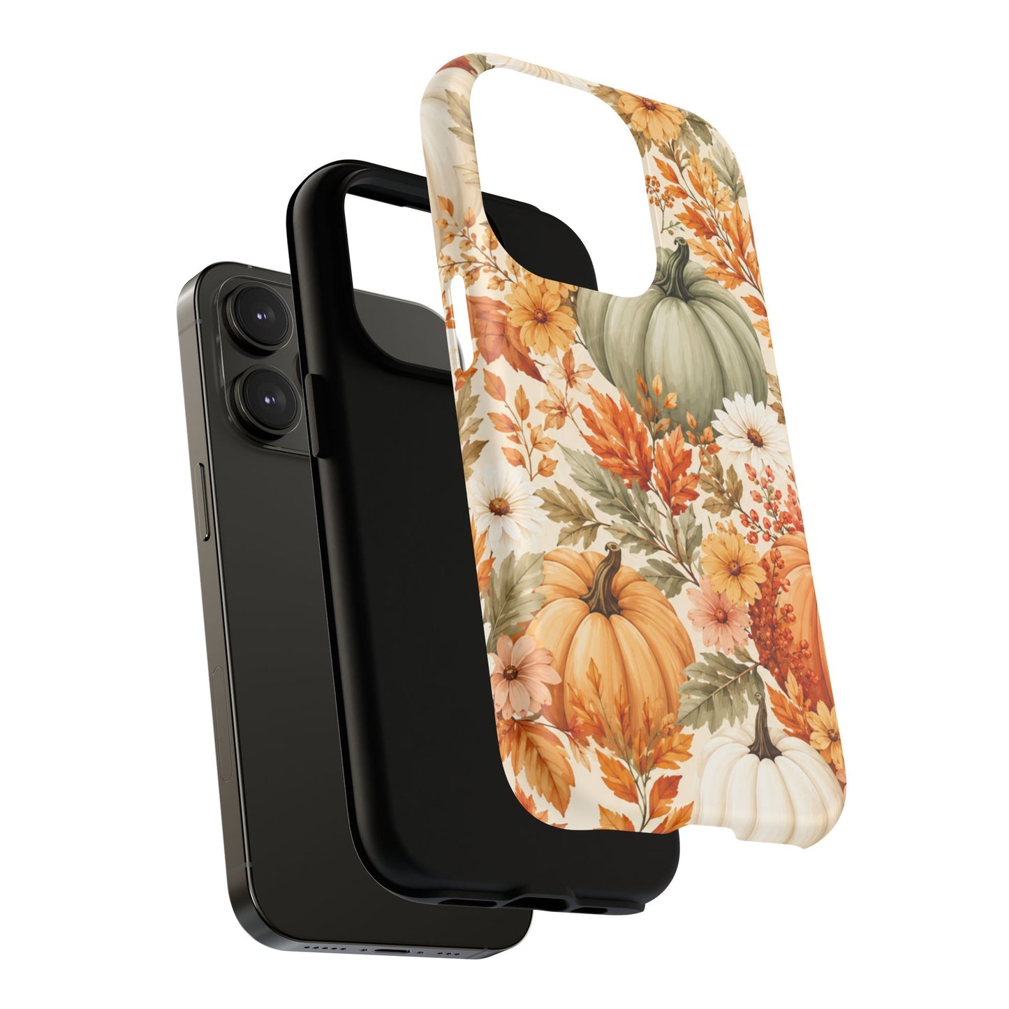Harvest Bloom Magnetic Protective Phone Case – Tough Dual-Layer Cover