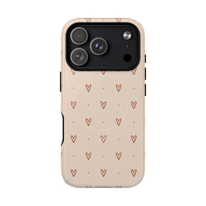 Little Sweet Hearts Magnetic Protective Phone Case – Tough Dual-Layer Cover