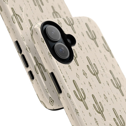 Desert Rhythm Magnetic Protective Phone Case – Tough Dual-Layer Cover