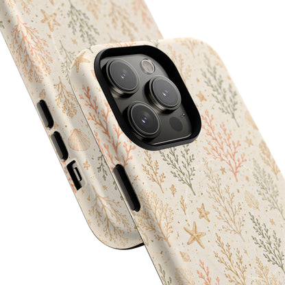 Coral Garden Magnetic Protective Phone Case – Tough Dual-Layer Cover