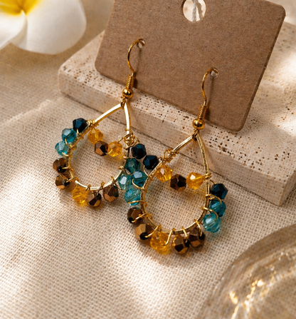 Aurelia - Beautiful, sparkling earrings that catch every light