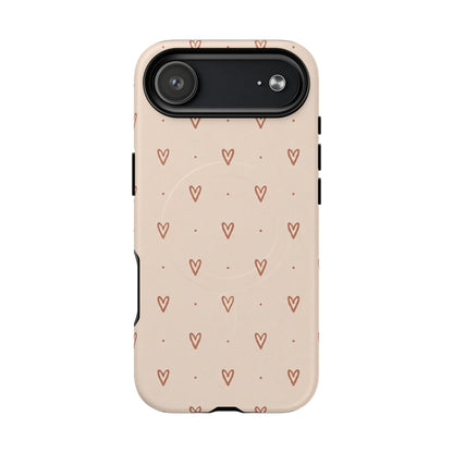Little Sweet Hearts Magnetic Protective Phone Case – Tough Dual-Layer Cover