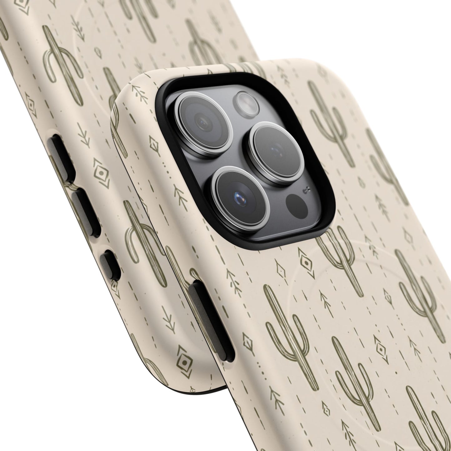 Desert Rhythm Magnetic Protective Phone Case – Tough Dual-Layer Cover