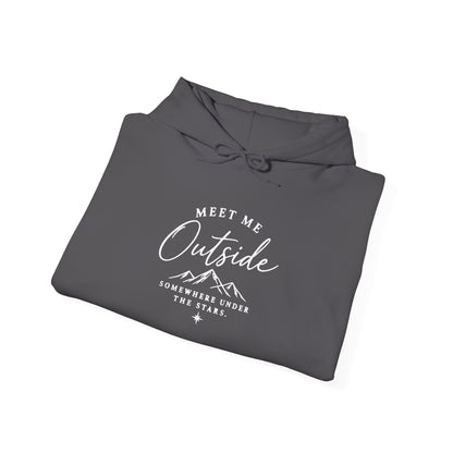Meet Me Outside Graphic Hoodie – Outdoor Adventure Sweatshirt