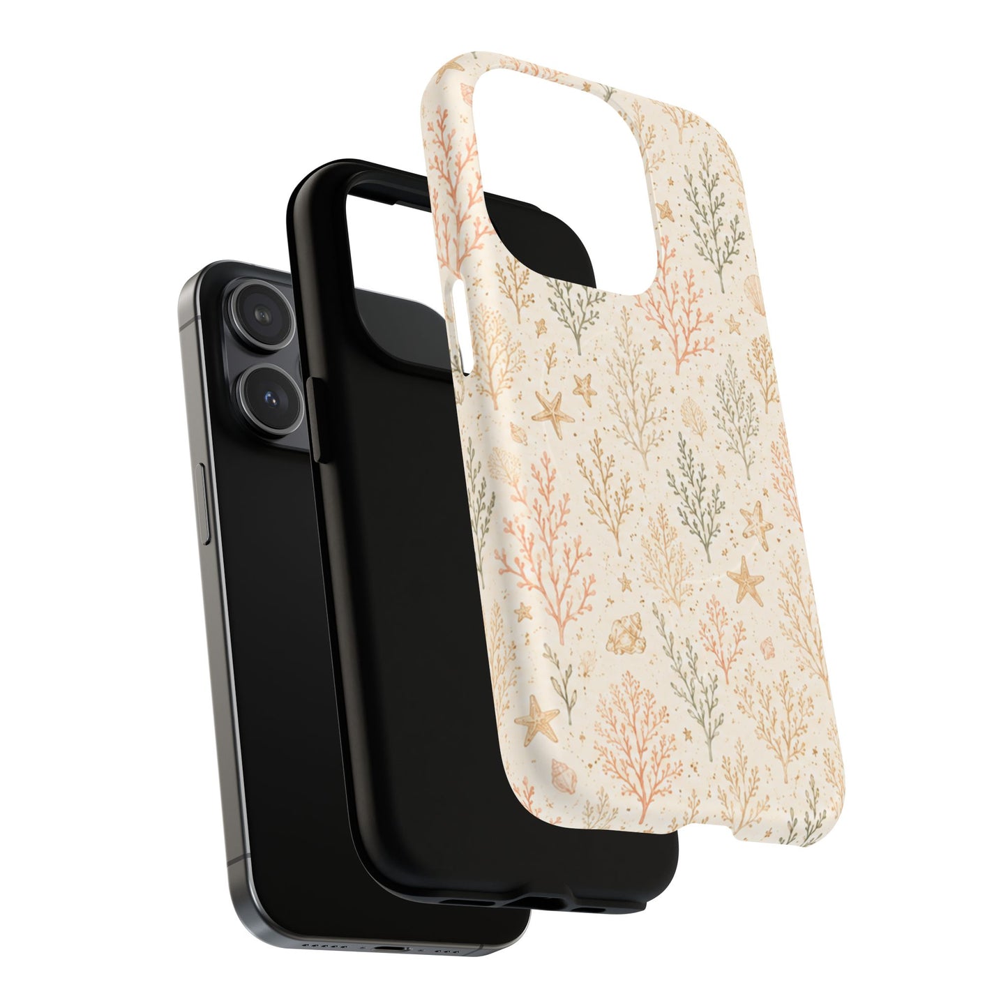 Coral Garden Magnetic Protective Phone Case – Tough Dual-Layer Cover