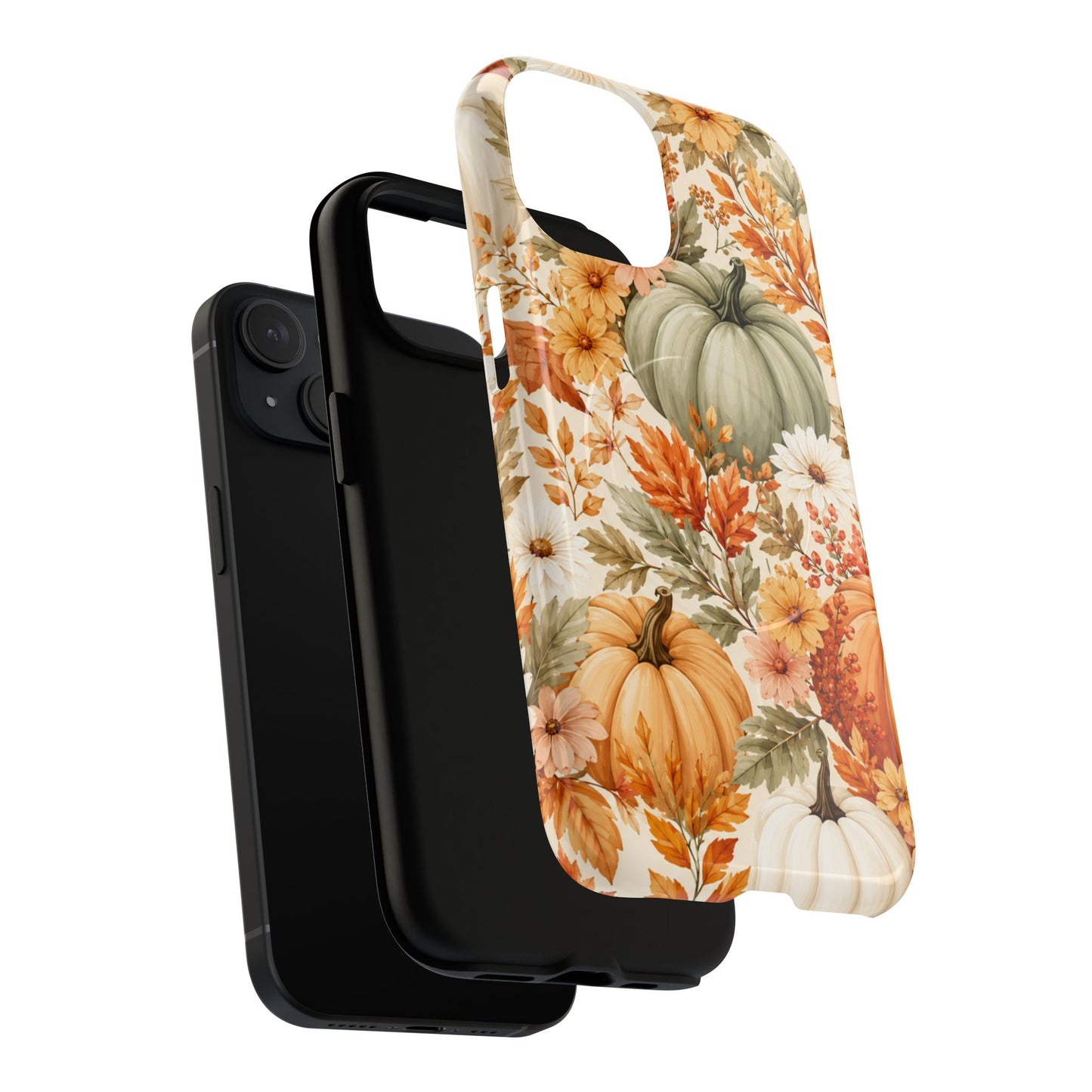 Harvest Bloom Magnetic Protective Phone Case – Tough Dual-Layer Cover
