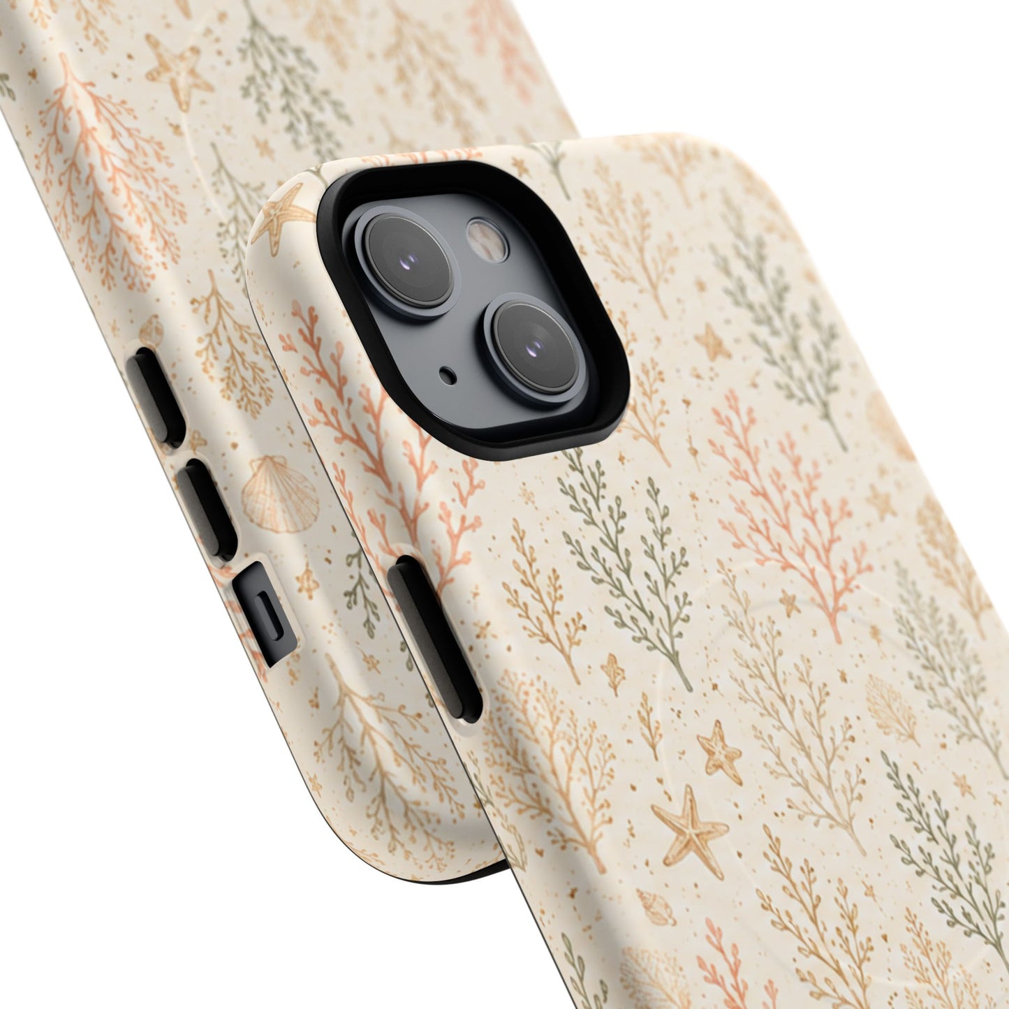 Coral Garden Magnetic Protective Phone Case – Tough Dual-Layer Cover