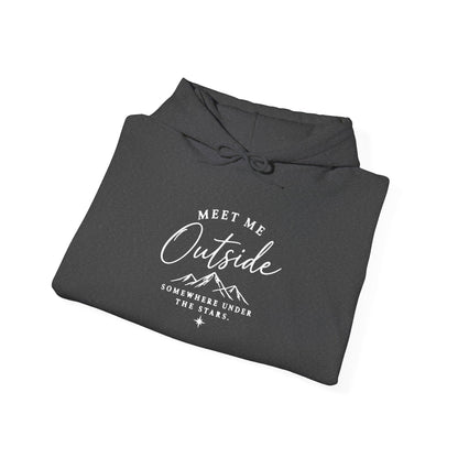 Meet Me Outside Graphic Hoodie – Outdoor Adventure Sweatshirt
