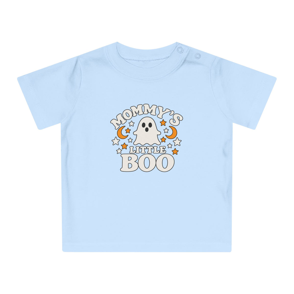 Mommy's Little Boo Baby T-Shirt - Halloween Ghost Infant Tee - Cute Spooky Baby Shirt - Halloween Baby Outfit