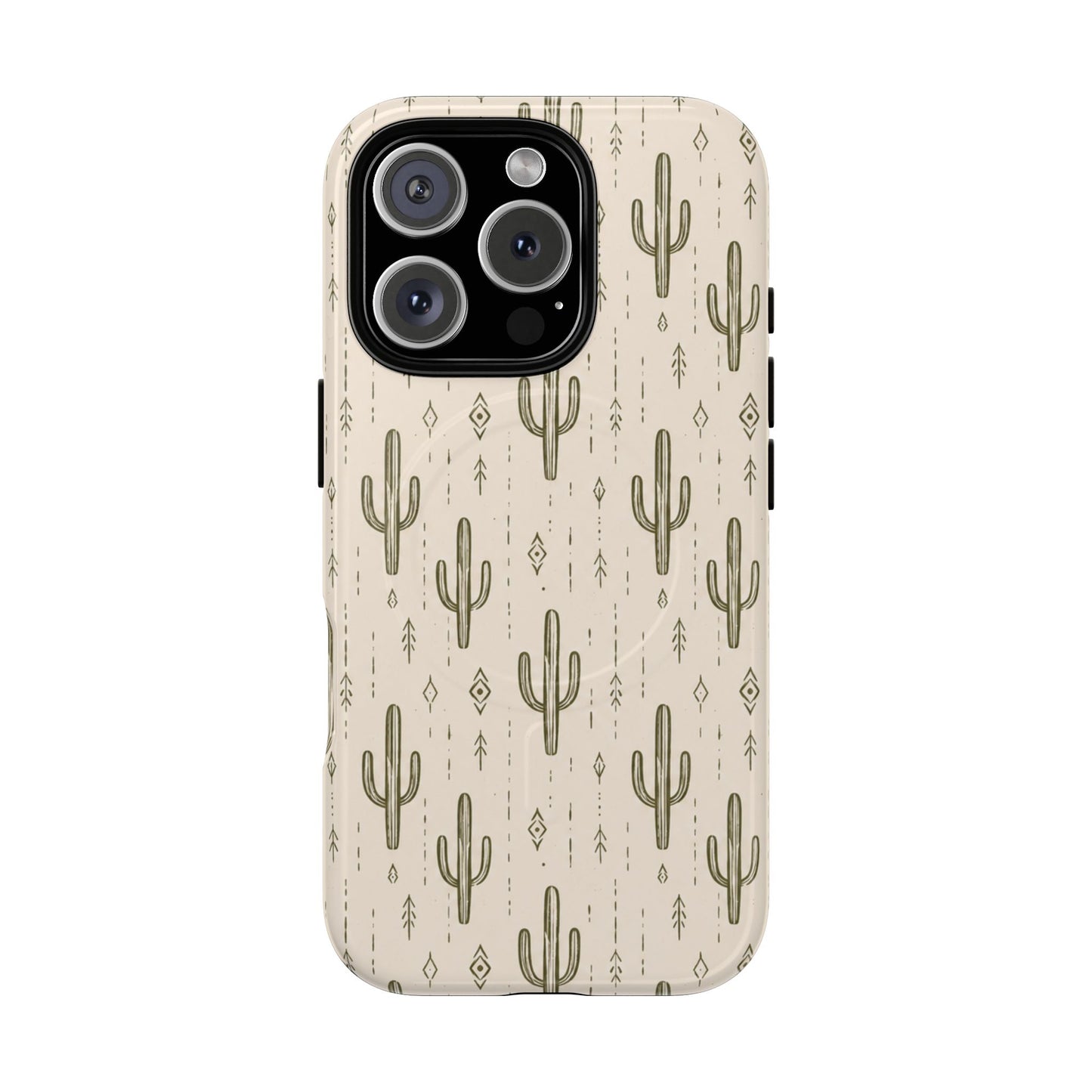 Desert Rhythm Magnetic Protective Phone Case – Tough Dual-Layer Cover