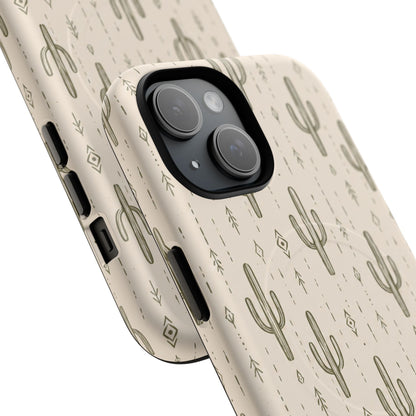 Desert Rhythm Magnetic Protective Phone Case – Tough Dual-Layer Cover