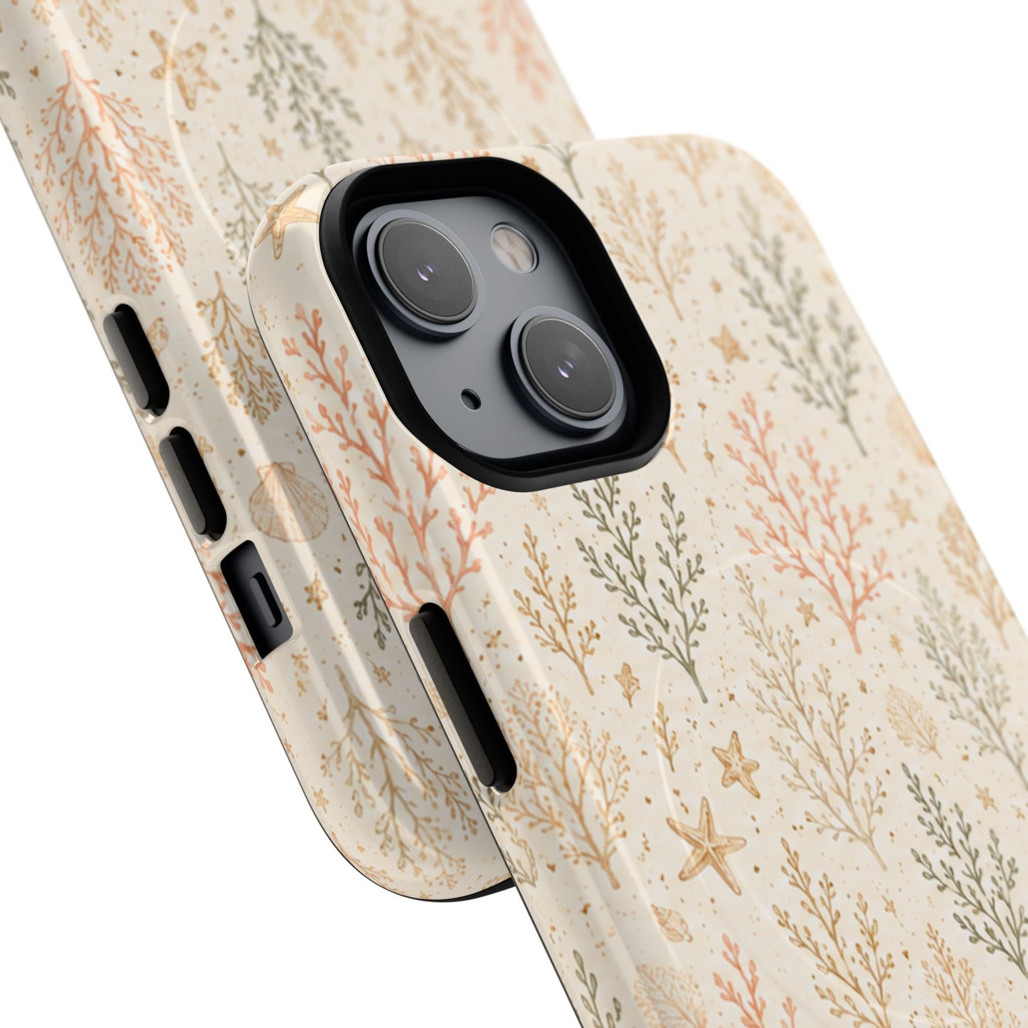 Coral Garden Magnetic Protective Phone Case – Tough Dual-Layer Cover