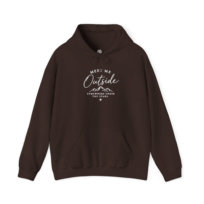 Meet Me Outside Graphic Hoodie – Outdoor Adventure Sweatshirt