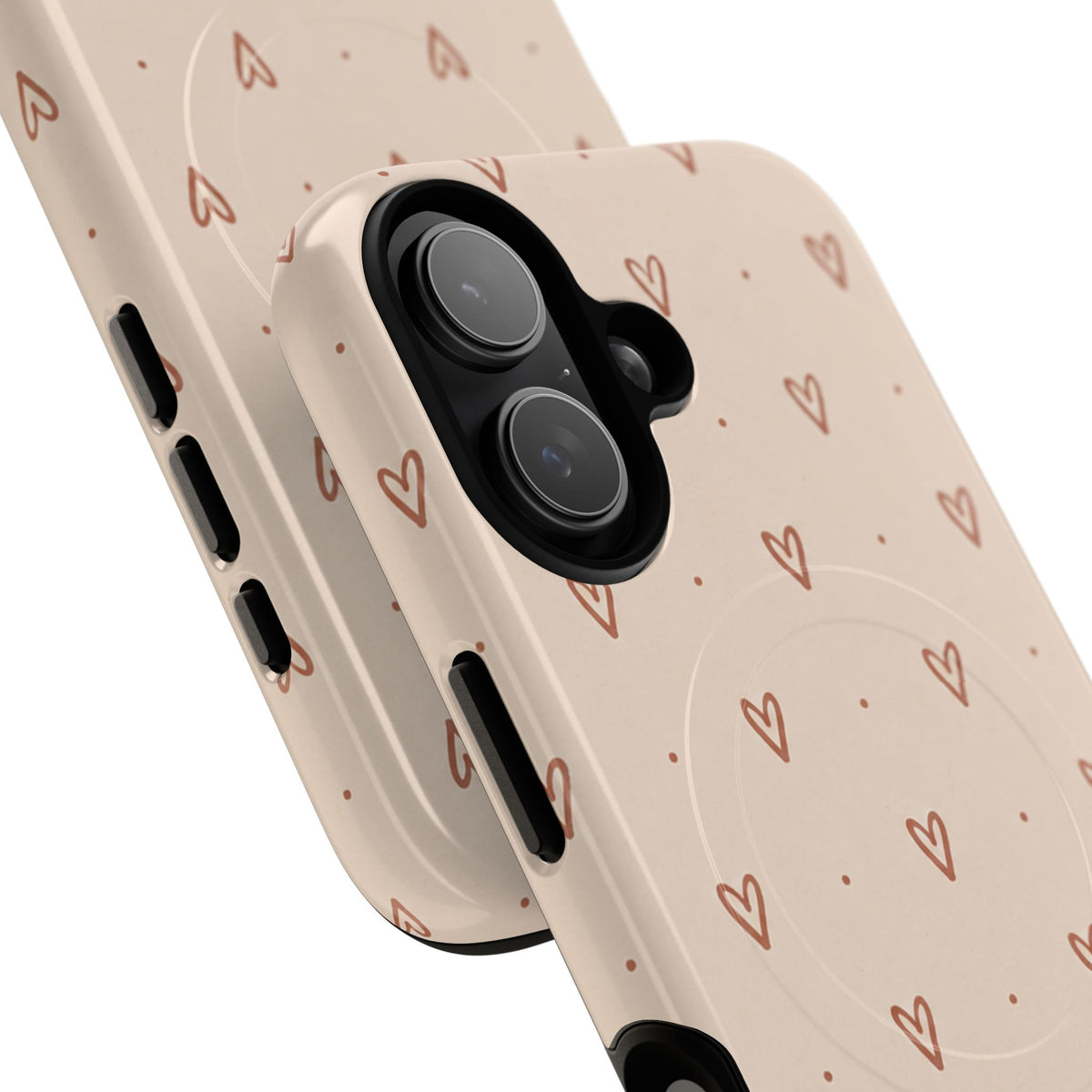 Little Sweet Hearts Magnetic Protective Phone Case – Tough Dual-Layer Cover