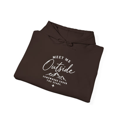 Meet Me Outside Graphic Hoodie – Outdoor Adventure Sweatshirt