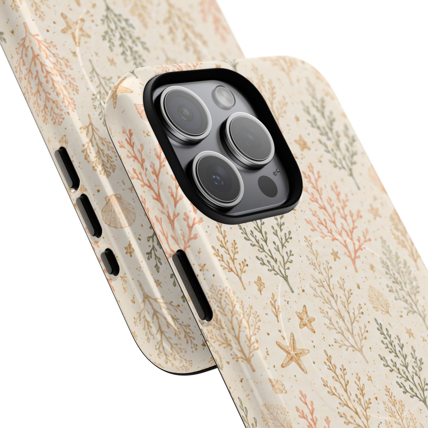Coral Garden Magnetic Protective Phone Case – Tough Dual-Layer Cover