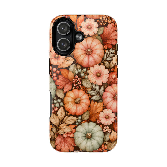 Autumn Abundance Magnetic Protective Phone Case – Tough Dual-Layer Cover